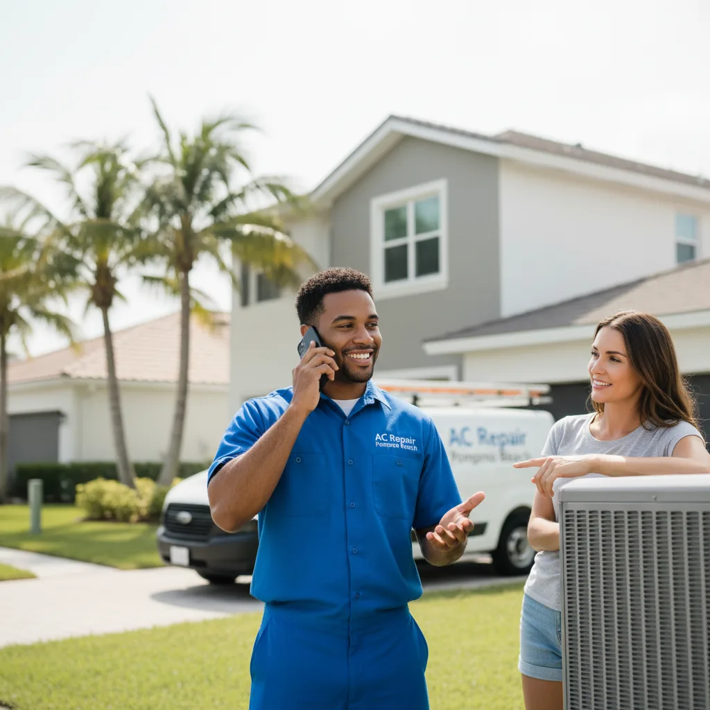 AC Repair Pompano Beach customer support in Hannibal